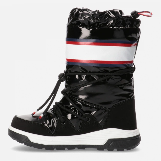 Śniegowce dziewczęce Tommy Hilfiger T3A6-32436-1485999- 36 Czarne (8052578028063) - obraz 3