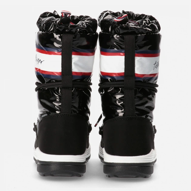 Śniegowce dziewczęce Tommy Hilfiger T3A6-32436-1485999- 36 Czarne (8052578028063) - obraz 5