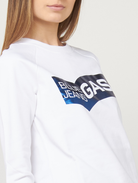 Bluza damska bez kaptura GAS 555685182882-01 M Biała (8056775924562) - obraz 3