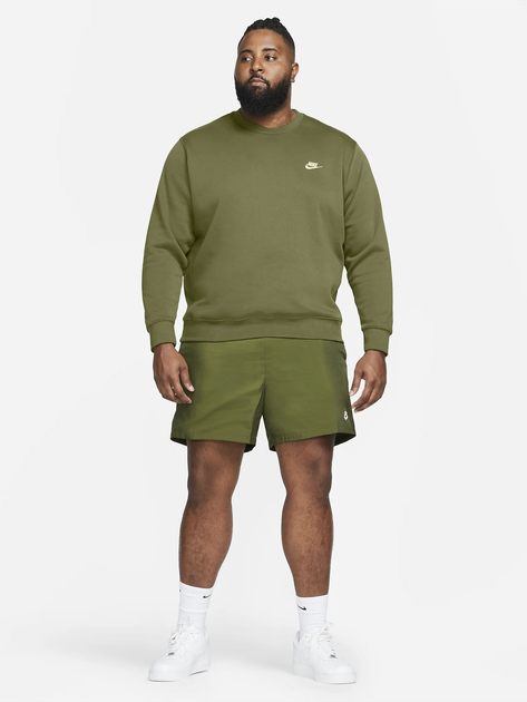 Світшот чоловічий Nike Club crew Sweat BV2662-327 3XL Зелений (195238899882) - зображення 7