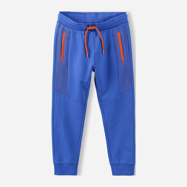 Підліткові спортивні штани для хлопчика 5.10.15 Futu Aqua 2M4017 146 см Сині (5902361969208) - зображення 1