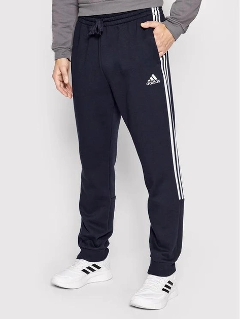Спортивні штани чоловічі Adidas 3 Stripe Pant Legink GK8977 L Темно-Сині (4062065226449 ) - зображення 1