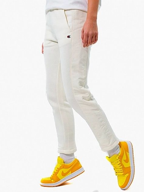 Спортивні штани Champion 114456-WW005 M Ofw White (8053305757034) - зображення 1