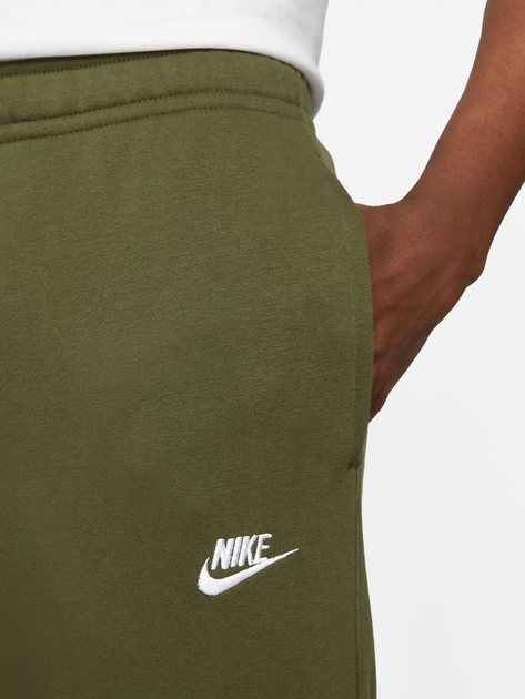 Спортивні штани чоловічі Nike Club Jogger BV2671-327 3XL Зелені (195238903589) - зображення 4