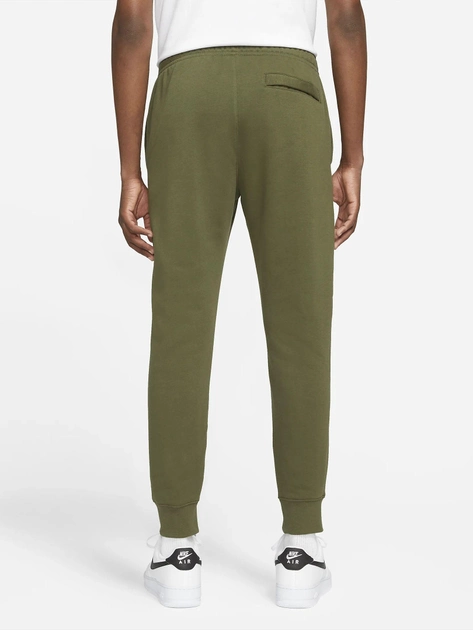 Спортивні штани чоловічі Nike Club Jogger BV2671-327 XL Rough Green/Rough Green/White (195238903503) - зображення 2