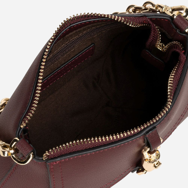 Сумка крос-боді жіноча шкіряна Cerruti 1881 CEBA05580M Burgundy (8058969973899) - зображення 5