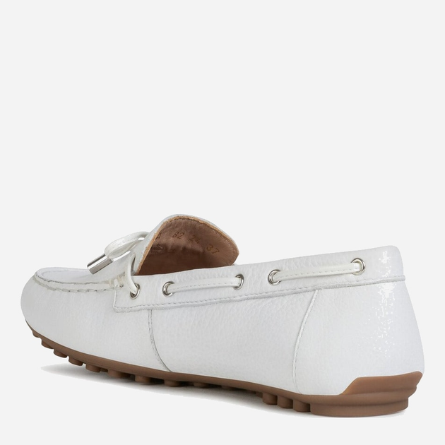 Buty żeglarskie damskie skórzane Geox D724RA/00046/C1000 37 Białe (8054730440270) - obraz 3