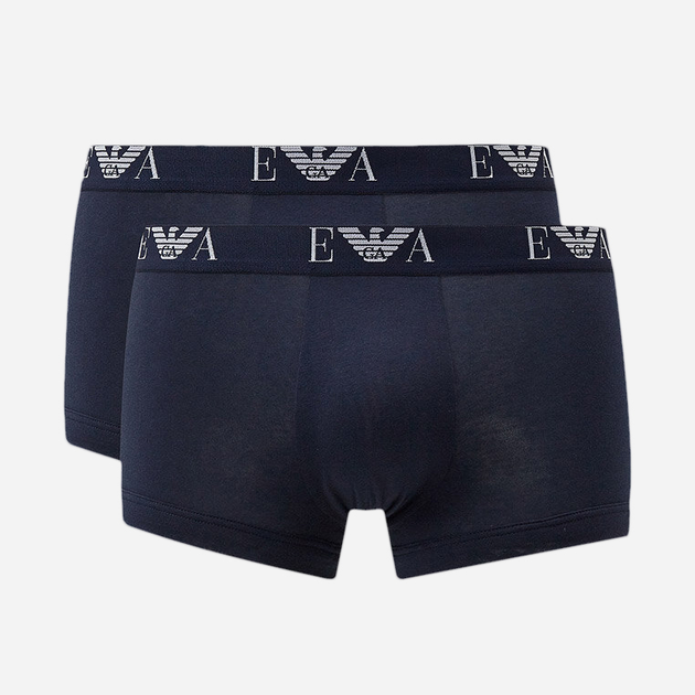 Figi-szorty Emporio Armani CC715-111210 L 2 szt Granatowe (8058984889717) - obraz 1