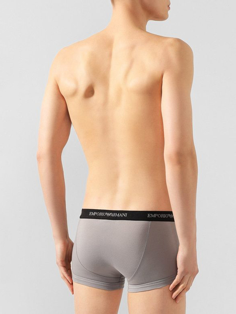 Bokserki Emporio Armani CC717-111210 S 2 szt Szare/Granatowe (8033921434533) - obraz 11