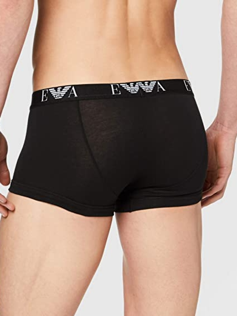 Bokserki Emporio Armani CC722-111613 S 2 szt. Czarne (8053320294439) - obraz 3