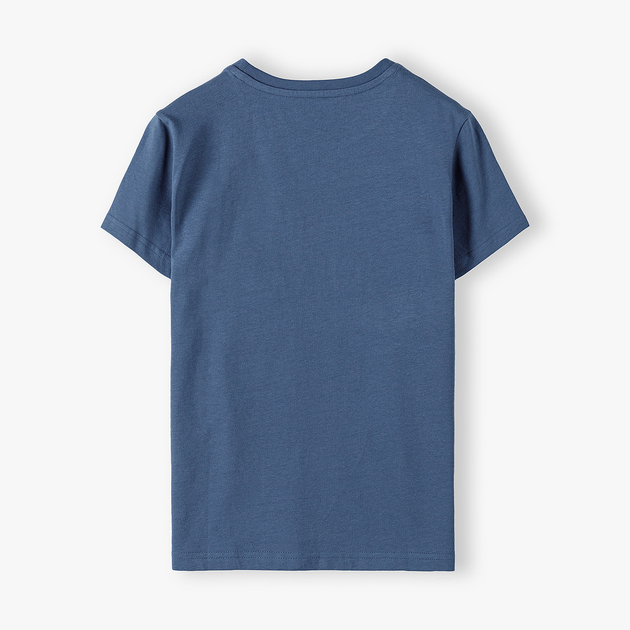 Підліткова футболка для хлопчика 5.10.15 2I4114 146 см Синя (5901463210966) - зображення 2