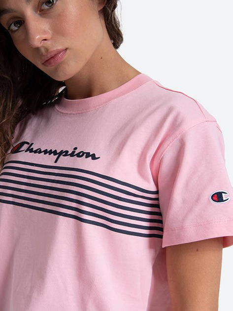 Футболка Champion 113098-PS024 L Pink (8056426741005) - зображення 3