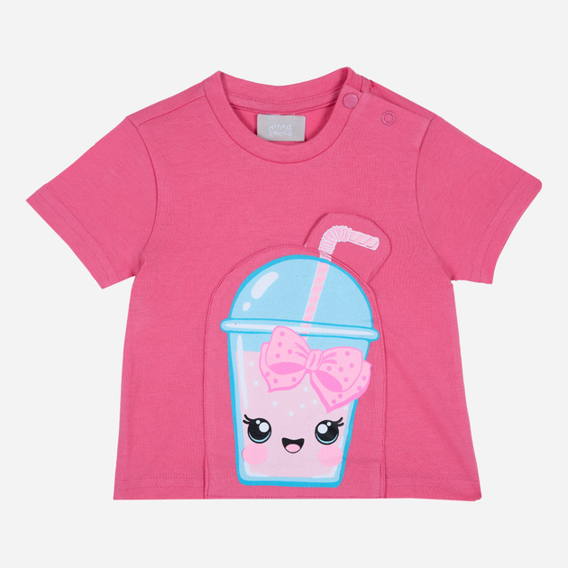 Футболка Chicco 090.06958-015 86 см Medium Pink (8054707604087) - зображення 1
