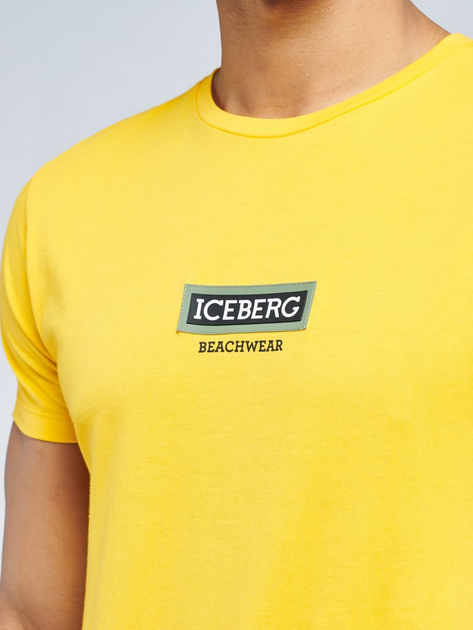 Футболка Iceberg T-Shirt ICE1MTS02 XL Yellow (8051884148038) - зображення 3