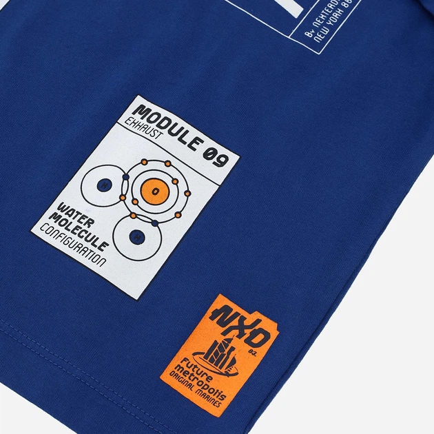 Дитяча футболка з довгими рукавами для хлопчика Original Marines DCA2641B-19-3964TCX 122-128 см Синя (2000300570058) - зображення 4