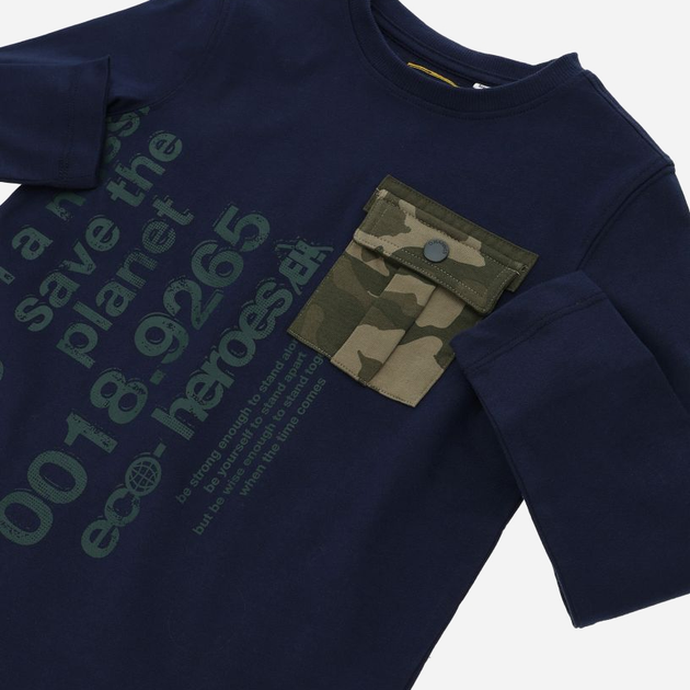Дитяча футболка з довгими рукавами для хлопчика Original Marines DCA2683B-19-3923TCX 134-140 см (2000300591060) - зображення 3