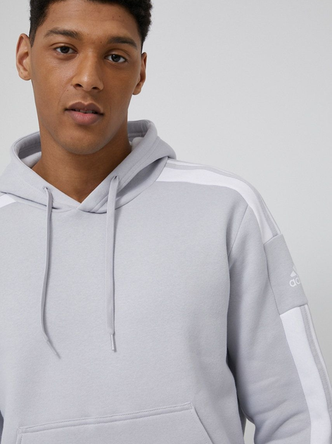 Bluza z kapturem Adidas Squadra 21 Hoody GT6635 M Szara (4064045268258) - obraz 4