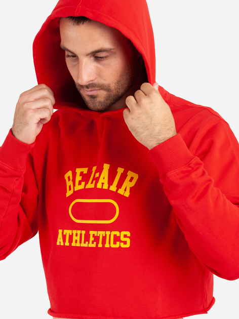 Bluza z kapturem Bel-Air Athletics 29BELM801206751-18 2XL czerwona (8059304305696) - obraz 3