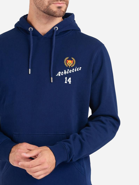 Bluza z kapturem Bel-Air Athletics 30BELM307216251-89 XL Niebieski (8056353008431) - obraz 3