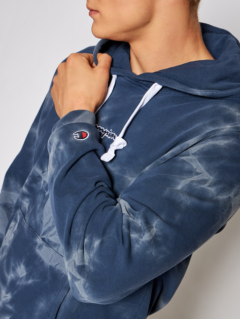 Bluza z kapturem Champion 216160-BS538 S Niebieska (8053305513302) - obraz 3