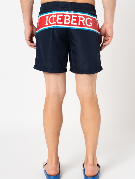 Шорти для купання Iceberg Medium Boardshort ICE1MBM02 XL Navy (8051884146034) - зображення 2