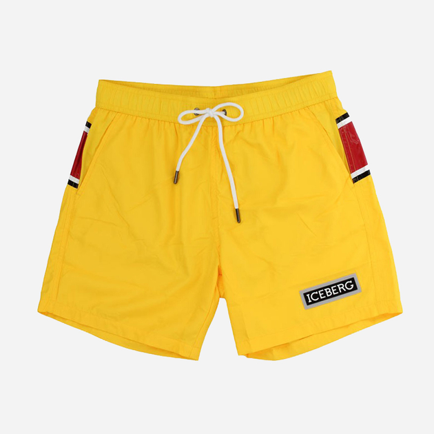 Шорти для купання Iceberg Medium Boardshort ICE1MBM02 XXL Yellow (8051884145891) - зображення 1