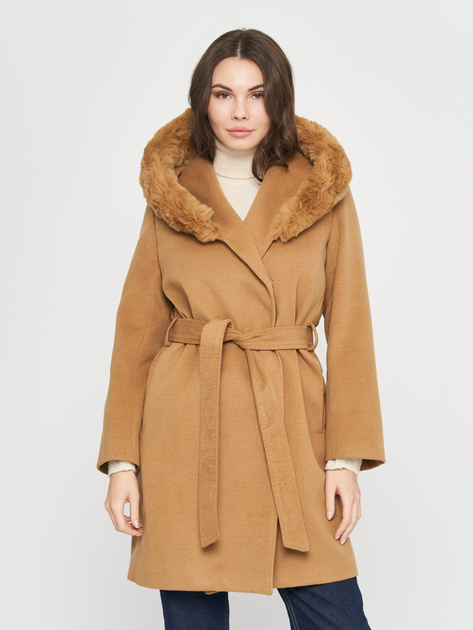 Пальто H&M 0891247-lightbrown S Светло-коричневое (DN3000000099391) – в ...