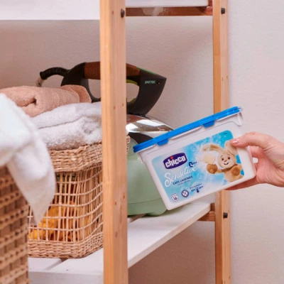 Капсули для прання Chicco Sensitive 16 шт. (8058664122264) - Фото 4 Капсули для прання Chicco Sensitive 16 шт. (8058664122264) - зображення 4
