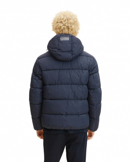 Куртка Tom Tailor puffer jacket L Темно-синій 1032429-10668 - Фото 2 Куртка Tom Tailor puffer jacket L Темно-синій 1032429-10668 - зображення 2