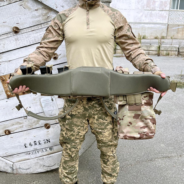 Ременно-плечевая система РПС ТUR Tactical Мультикам камуфляж one size - изображение 2