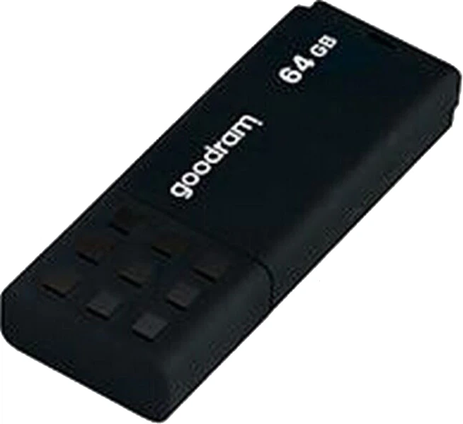 Pendrive Goodram UME3 64GB USB 3.0 Black (UME3-0640K0R11) - obraz 2