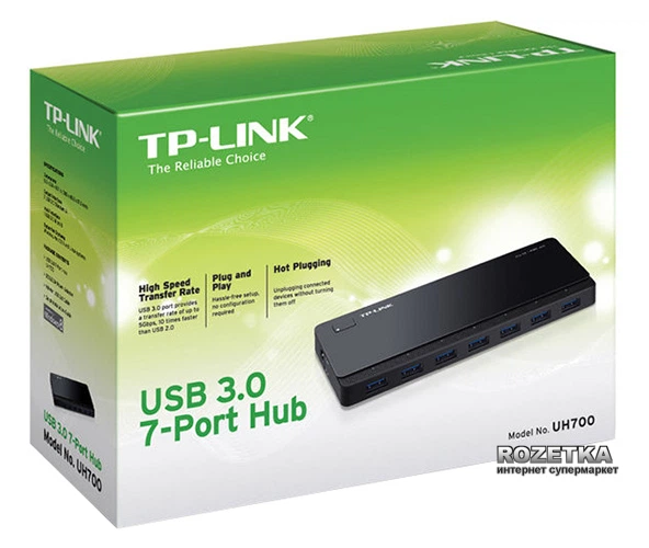 USB Hub 3.0 TP-LINK UH700 - obraz 3