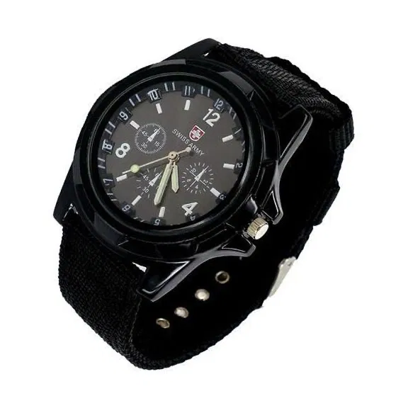 Рюкзак городской SwissGear-Black универсальный, для ноутбука, туристический с чехлом от дождя, разъем USB и для наушников Черный + Мужские кварцевые часы SwissArmy - изображение 7