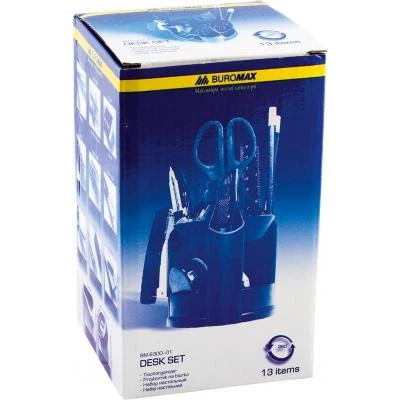 Настольный набор Buromax 13 items, black (BM.6300-01) - Фото 2 Настольный набор Buromax 13 items, black (BM.6300-01) - изображение 2