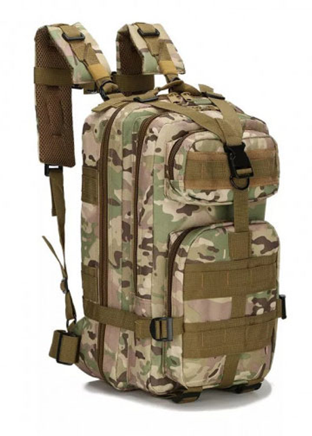 Рюкзак тактический штурмовой 35 л трехдневный мультикам (армейский, для ВСУ) EF-2809-MC - изображение 1
