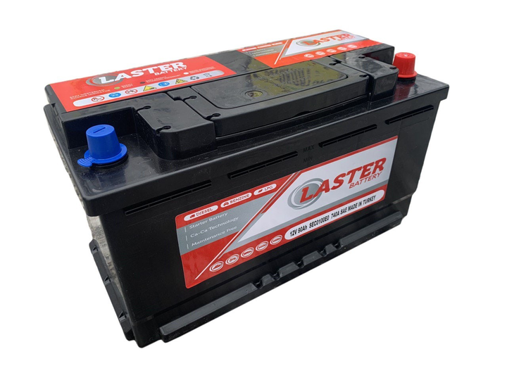 Автомобильный аккумулятор Laster 90 Ah/12V 740A (0) - изображение 2