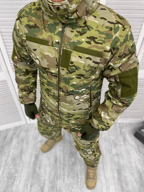 Зимний тактический костюм Softshell MultiCam Мультикам 3XL - изображение 2