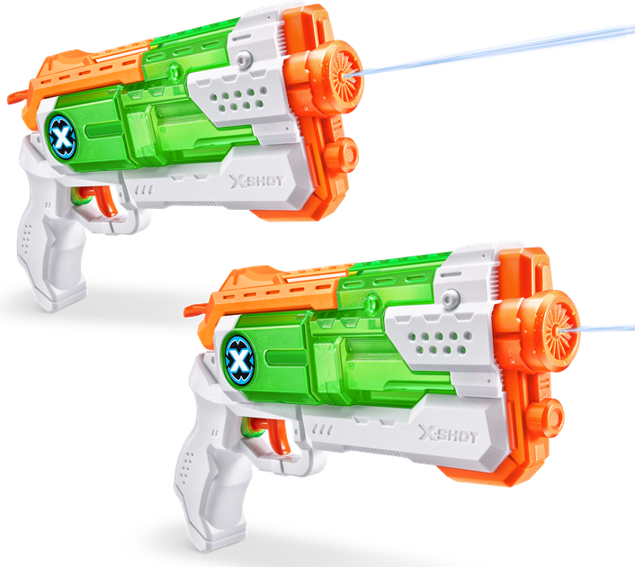 Набор водных бластеров Zuru X-Shot Warfare Fast Fill Small (56244R) (193052045539) - изображение 3