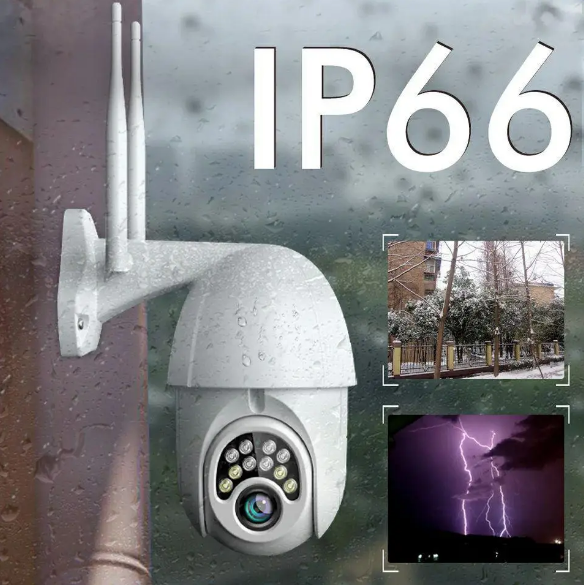 Уличная IP камера видеонаблюдения поворотная WiFi камера Sdeter IPC-V380-Q10 1080P - изображение 3