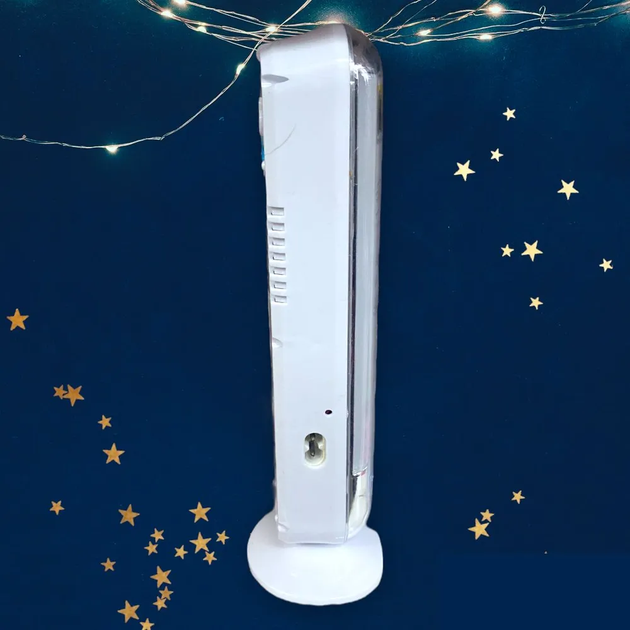 Світлодіодна аварійна лампа акумуляторна Solar Emergency Lamp LED, на стійці, з гаком, 2 режими - зображення 4