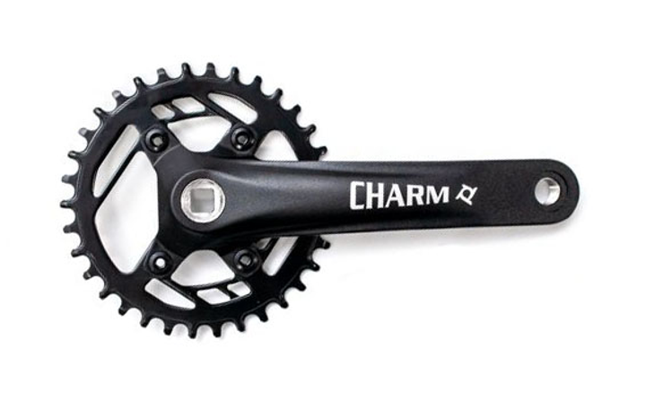 Шатун PROWHEEL CHARM-34T, L175мм. под квадрат черный (CHW-243) 