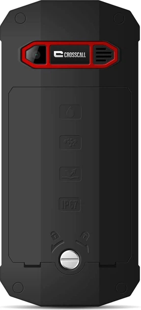 Кнопковий телефон 1.77" Crosscall Spider-X1 2G 2-SIM 1000 mAh Black Factory Recertified - зображення 3
