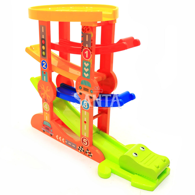 Игровой набор паркинг Крокодил, 5 уровней (6266B) - изображение 7