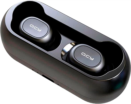 Słuchawki QCY T1C TWS Bluetooth Czarne (6957141405772_001006901247) - obraz 4