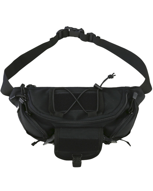 Сумка на пояс KOMBAT UK Tactical Waist Bag чорний - зображення 1