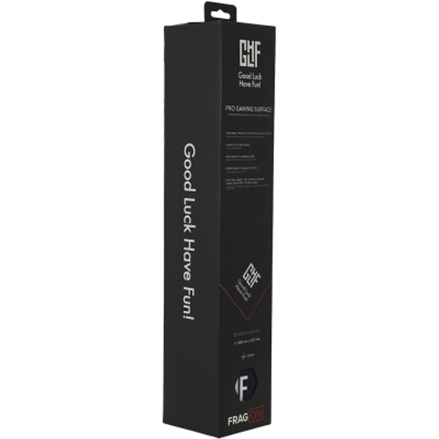 Килимок для мишки ABYstyle GLHF Speed ​​XL Black (FGLMP2020PROF00XL) - зображення 4