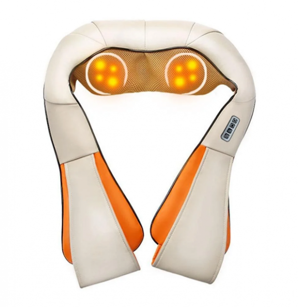 Массажер роликовый электрический для шеи, плеч и спины Massager of Neck 12V 24W (238744RT) - Фото 1 Массажер роликовый электрический для шеи, плеч и спины Massager of Neck 12V 24W (238744RT) - изображение 1