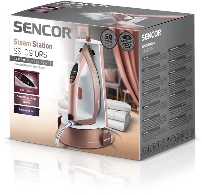 Утюг с парогенератором SENCOR SSI 0910RS - Фото 14 Утюг с парогенератором SENCOR SSI 0910RS - изображение 14