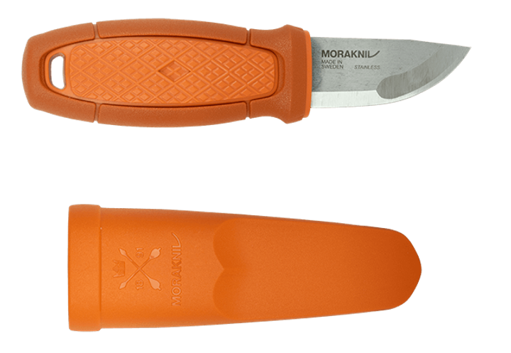 Нож Morakniv Eldris Orange с чехлом, оранжевый - изображение 2