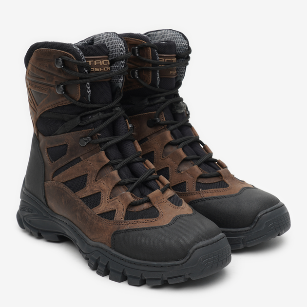 Чоловічі тактичні черевики зимові Filkison 133/6-61 42 27 см Коричневий/Чорний (KN2000000594279) - зображення 2